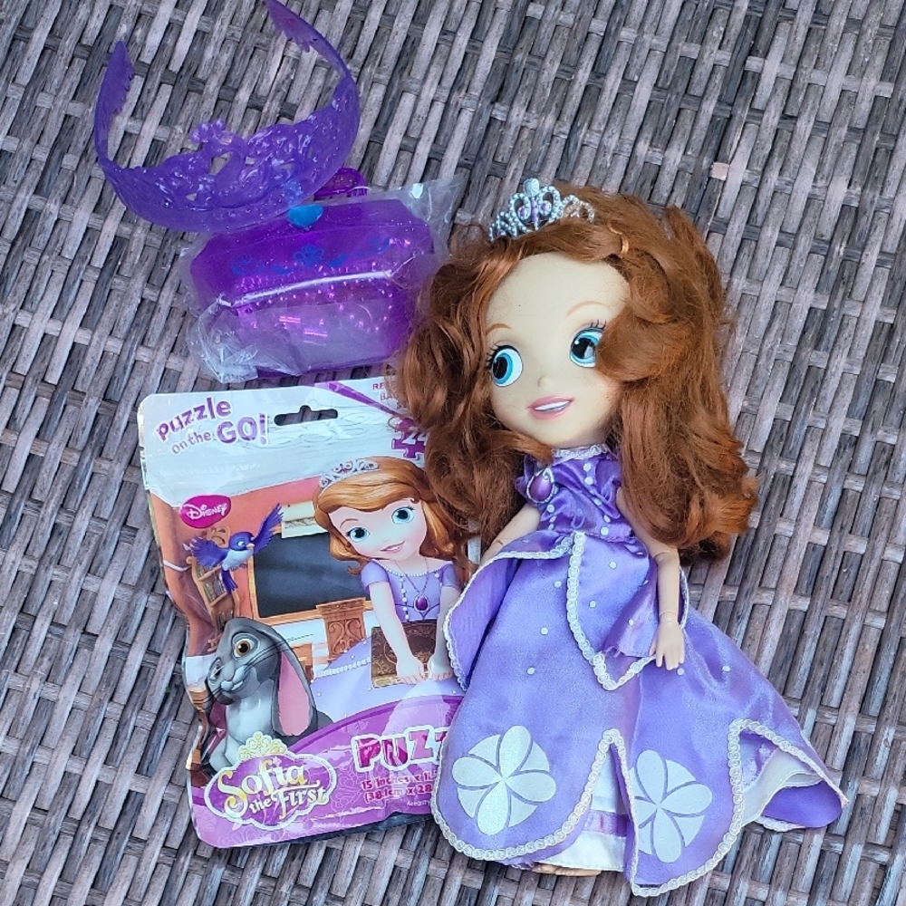 Disney Princess Sofia the First Doll with Purple Dress